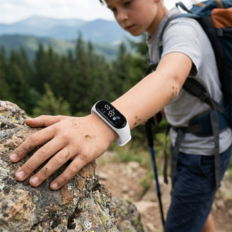 Kids Smart Watch in use