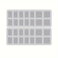 Disposable Hair Catchers for Shower Mesh Shower Drain Covers - Floor Sink Strainer Filter Mesh Stickers Bathroom Accessories