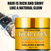 Hair Repairs Hair Mask Biotin Collagen Keratin Treatment Hairs Conditioner Hair Essential Oil Nourishing for Dry Damaged