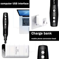 USB Cordless Rotary Tool Kit Woodworking Engraving Pen DIY for Jewelry Metal Glass Mini Wireless Drill