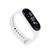 Kawaii Smart Watch for Kids Fashion Outdoor Waterproof Sports Kids' Watches Boy Girls Digital Watches Silicone Montre Enfant