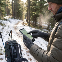 Winter Gloves in use