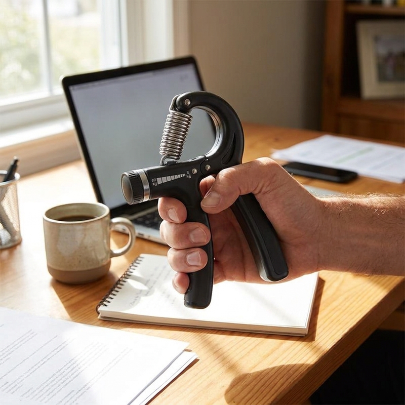 Grip Strength Trainer in use