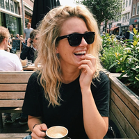 Promotional Sunglasses in use