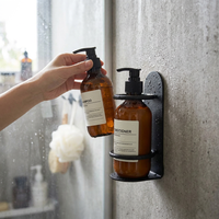 Wall Toothbrush Holder in use