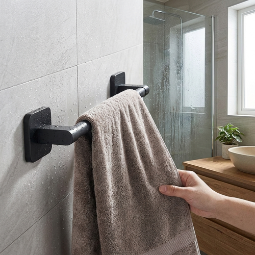 Towel Bar in use
