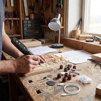 Cordless Rotary Tool in use